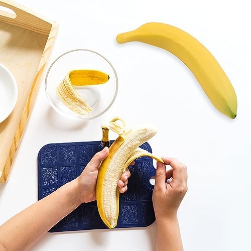 EKDJKK Realistic Artificial Banana Decor 4PC