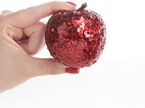 Factory Direct Craft 6 Piece Glittered Artificial Fruit Collection