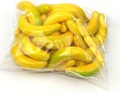 20Pcs Yellow Mini Fake Lemon Fruit for Home Decor