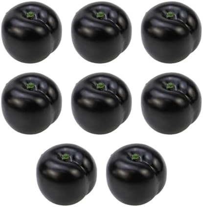HEVSTIL 8PCS Artificial Black Brin Plum Decor