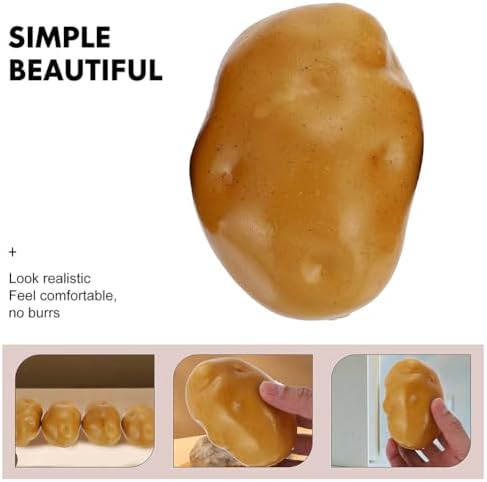 Operitacx 12 Pcs Realistic Potato Decor Props