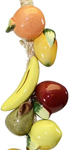 Laredo Small Ceramic Fruit String 165 Inch 11 Fruits
