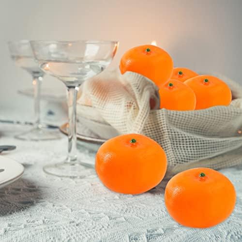 DaKuan 12 Pcs Artificial Oranges Decorative
