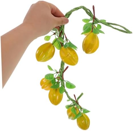GRIRIW 2Pcs Artificial Star Fruit Garland