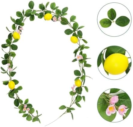 656ft Artificial Lemon Garland for Home Decor
