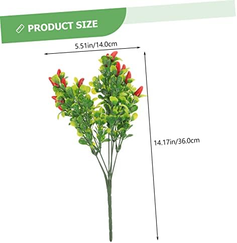 2pcs Lifelike Artificial Fruit Branches for Decor