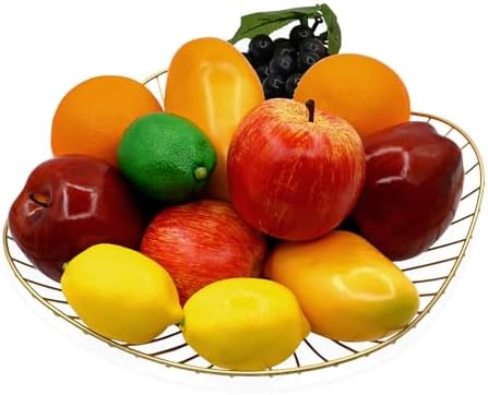 13Pcs Artificial Fruit Decor Set for Home Kitchen Party