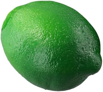 6pcs Plastic Artificial Limes Lemons for Home Decor