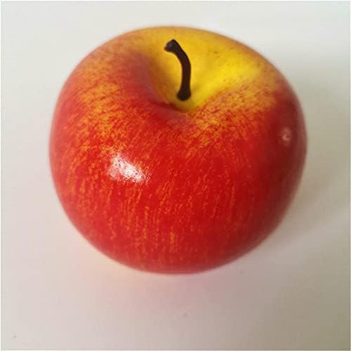 Reusable Plastic Artificial Red Apple Decoration