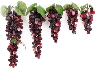 2PCS Artificial Grapes with Vines for Decorations