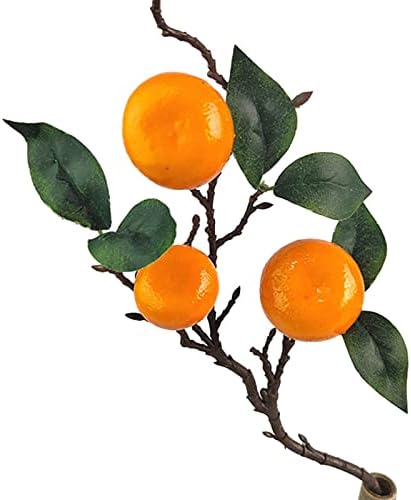 Wnvivi 10Pcs Artificial Lemon Branches for Home Decor