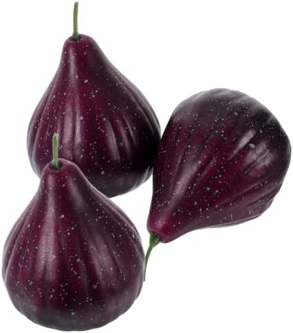4pcs Faux Fig Models for Home Kitchen Decor