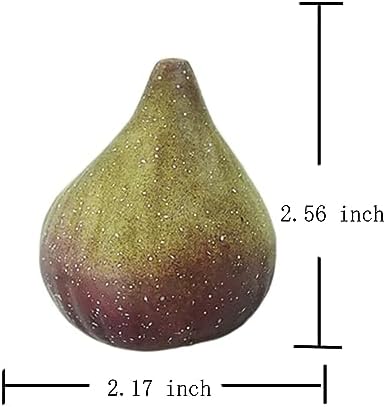 Emivery 8Pcs Artificial Figs Realistic Decorative Figs