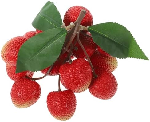 Cabilock 1 Bunch Realistic Artificial Lychee Cluster