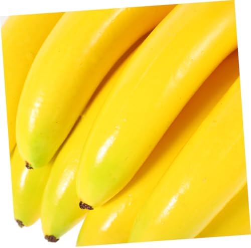 Hemoton Realistic Banana Bunch Artificial Fruit Decor