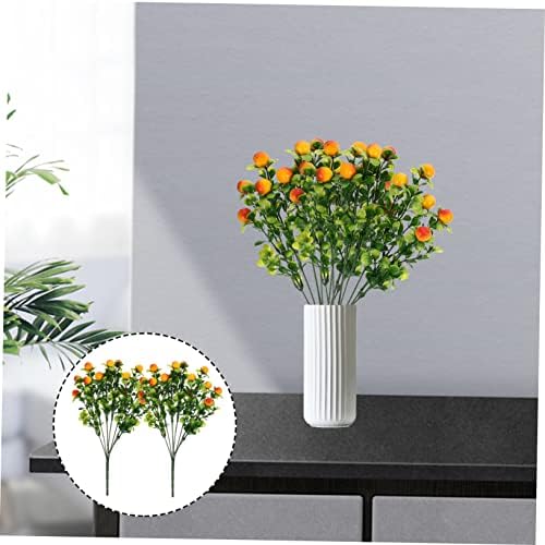 Cabilock 2pcs Artificial Fruit Branches for Home Decor