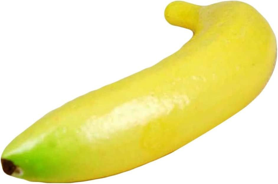 HONUTIGE Artificial Banana 17cm Home Decor Prop