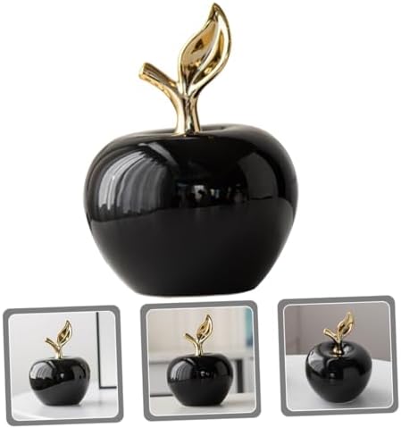 Zerodeko Lifelike Ceramic Apple Christmas Ornament
