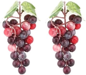 Realistic Artificial Grape Fruit Vines for Decor