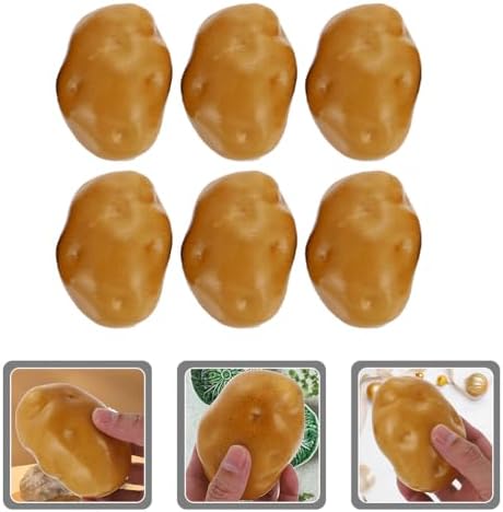 Operitacx 12 Pcs Realistic Potato Decor Props