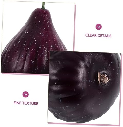 4pcs Faux Fig Models for Home Kitchen Decor