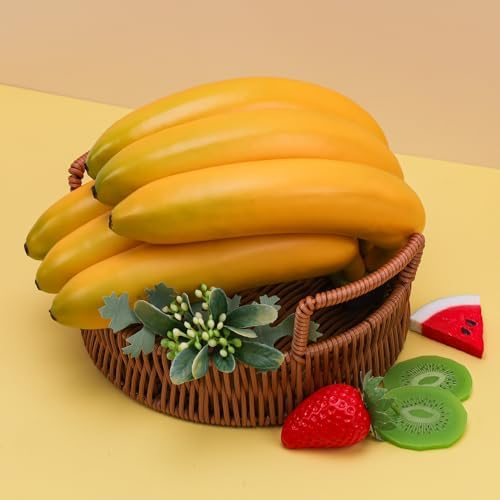 Gresorth Lifelike Artificial Banana Bunch Display