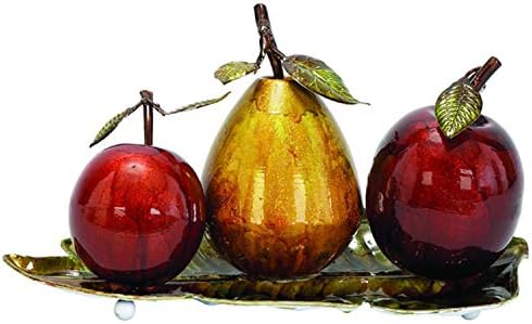 Urban Designs Glazed Artificial Fruit Centerpiece Decor