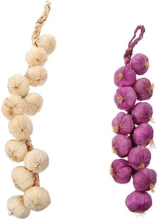 ABOOFAN Artificial Garlic Wall Hanging Set