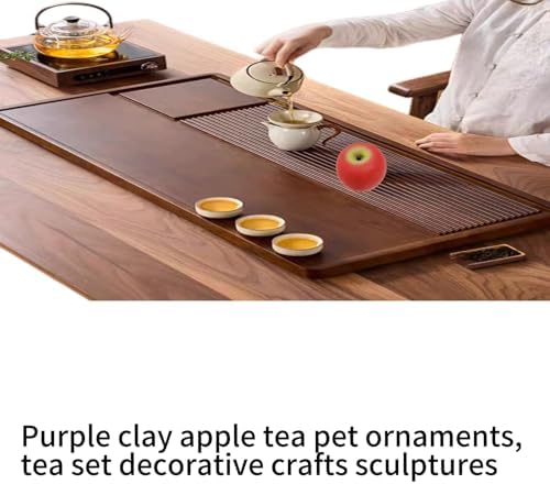 WF Tea Pet Decorative Red Apple Ornament
