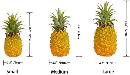 QIRMIZI Artificial Pineapple - Simulated Fruit Decoration