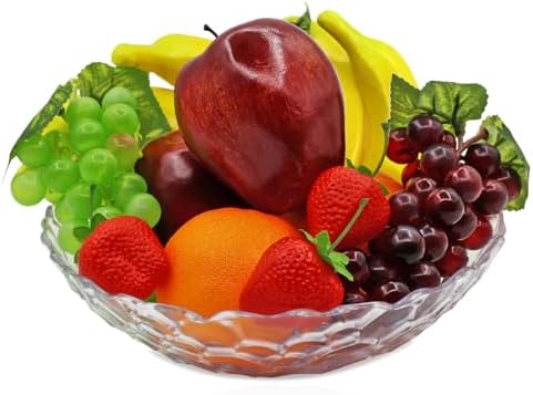 11 Pcs Artificial Fake Fruits Decor Set