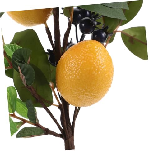 Sosoport Spring Picks Lemon Blueberry Artificial Fruit Branch