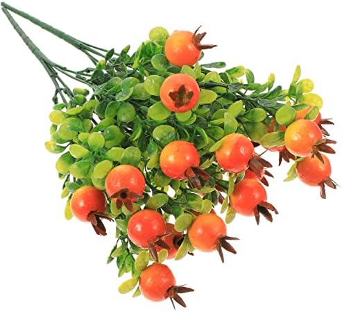 2Pcs Artificial Fruit Plants for Dining Table Centerpieces