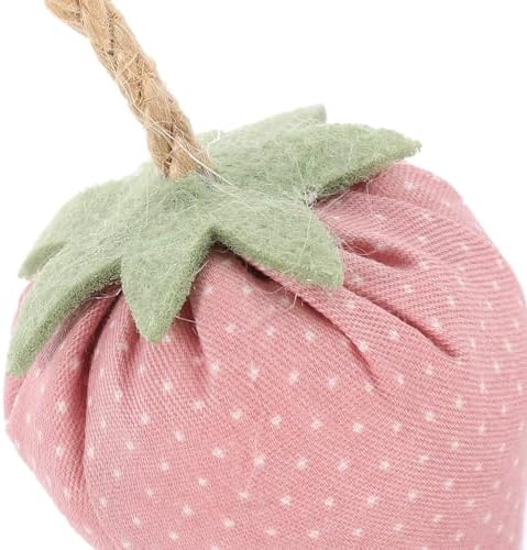 HolidyoYo Fabric Strawberry Bowl Fillers 4pcs