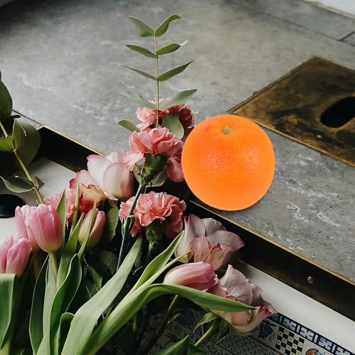 Realistic Simulated Orange Decor Model 29In