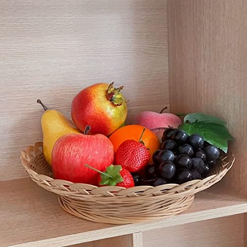 9 PCS Artificial Fruit Decor Set - Realistic Lifelike