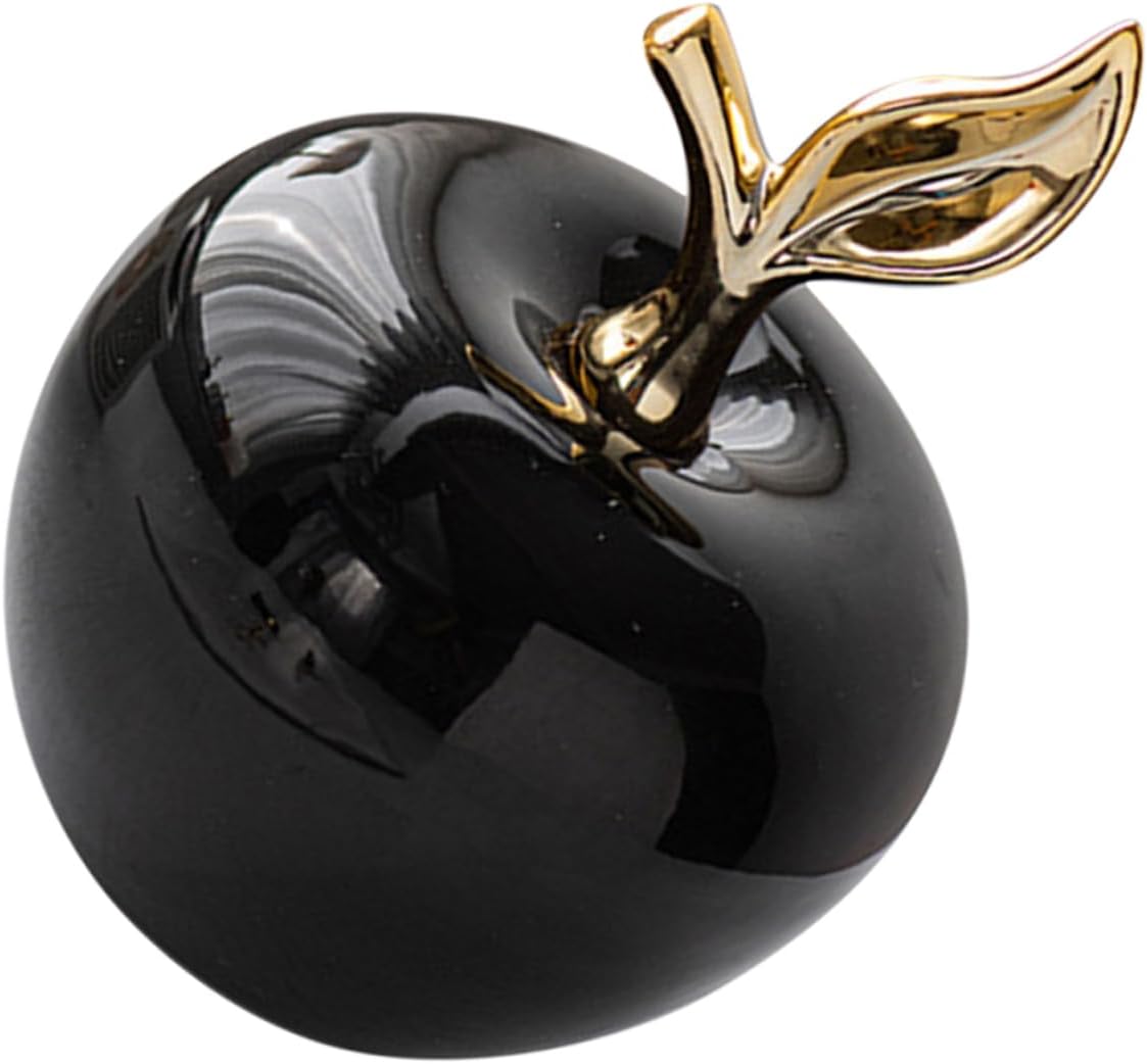 Zerodeko Lifelike Ceramic Apple Christmas Ornament