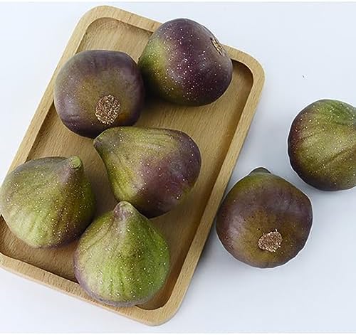 Emivery 8Pcs Artificial Figs Realistic Decorative Figs