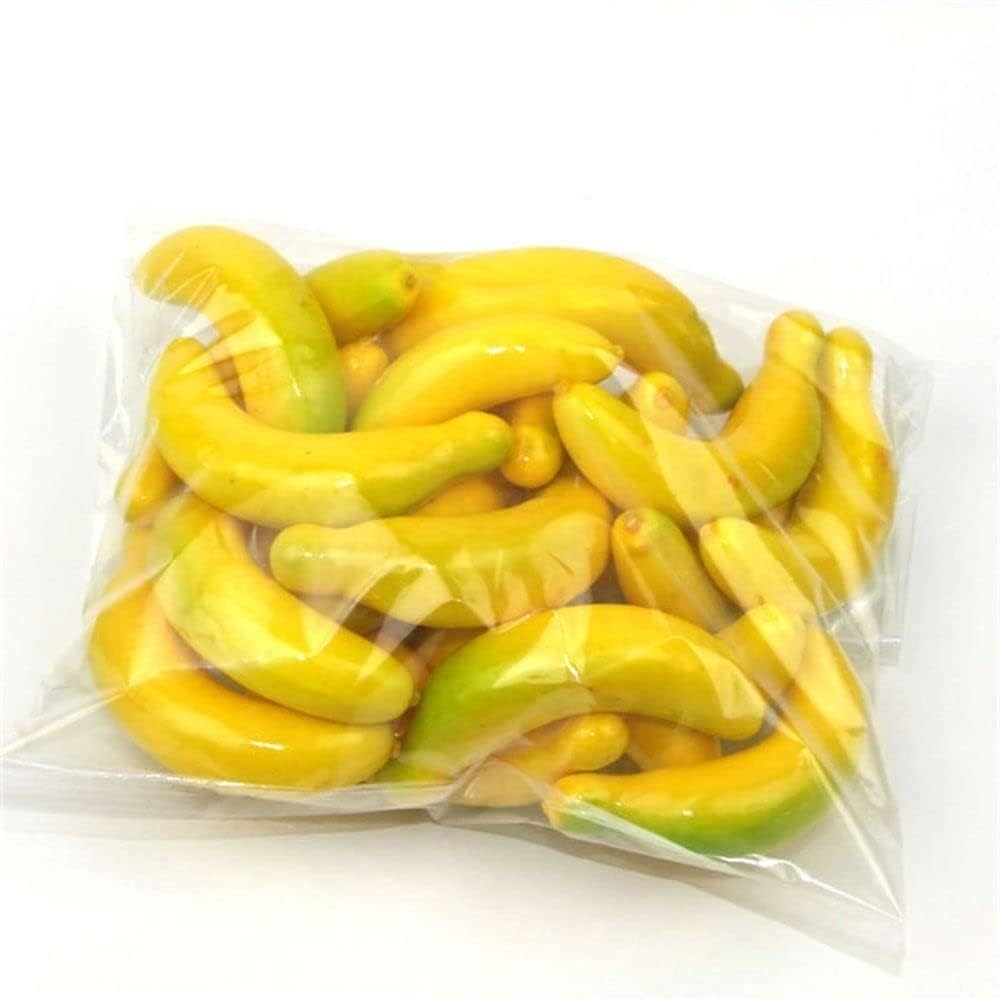 20Pcs Mini Realistic Foam Lemon Decor