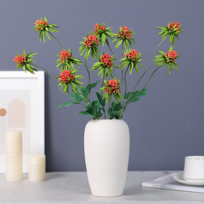 3PCS Artificial Eryngium Foam Fruit for Home Decor