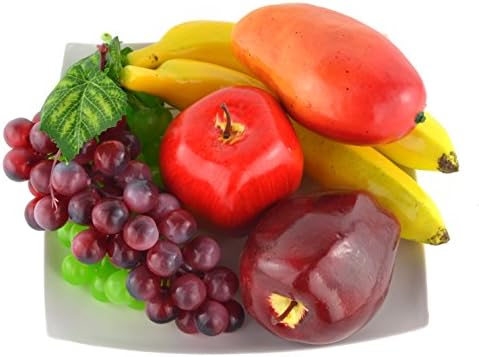 Jedfore Artificial Fruit Set 17pcs Mixed Fruits