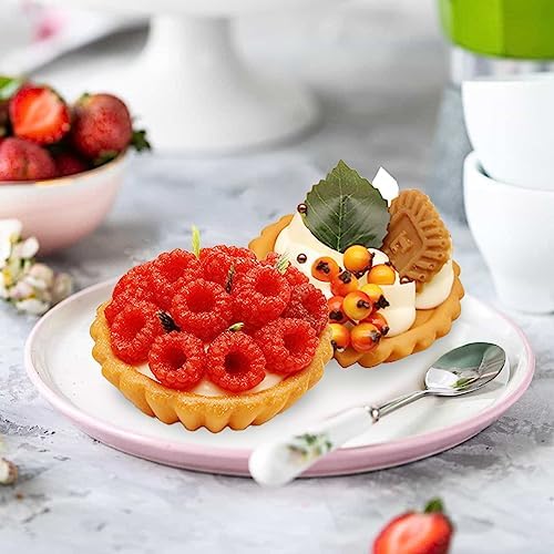 Artificial Egg Tart Models Set 6 Pack