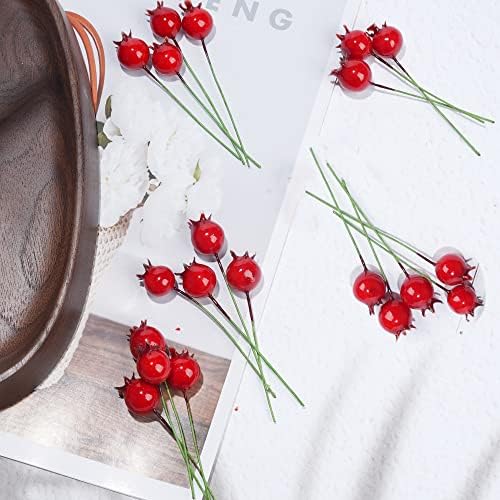 NUOMI Mini Pomegranate Artificial Decor 40 Pcs