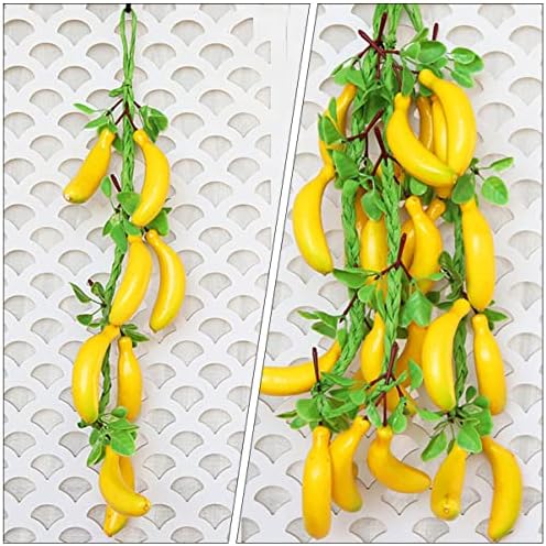 Artificial Banana Hanging Decorations 4pcs