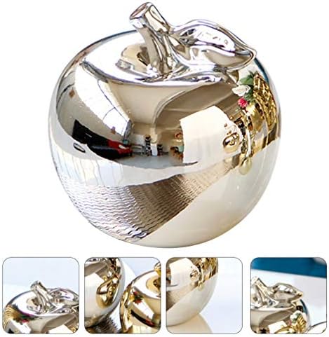 VOSAREA Ceramic Apple Christmas Ornament