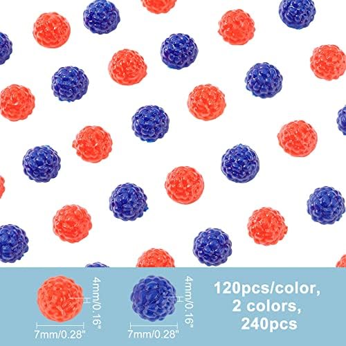 OLYCRAFT 240pcs Artificial Raspberry Decorations for DIY Crafts
