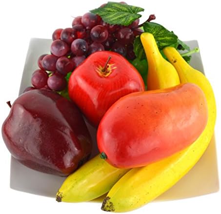 Jedfore Artificial Fruit Set 17pcs Mixed Fruits