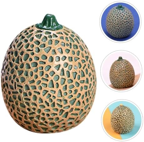 8PCS Unique Decorative Artificial Cantaloupe Props for Home