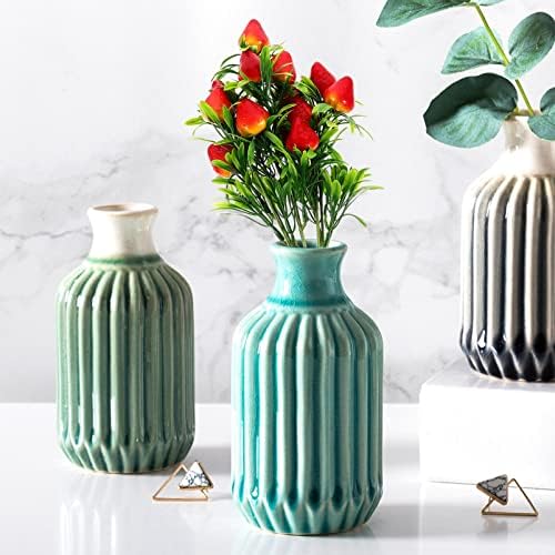 VOSAREA Artificial Strawberry Branch for Home Decor
