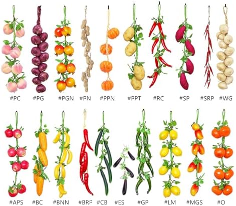 1Set Artificial Hanging String Simulation Peanut Garland Farm Decor